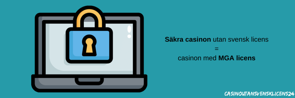 Säkerhet på casinon utan svensk licens
